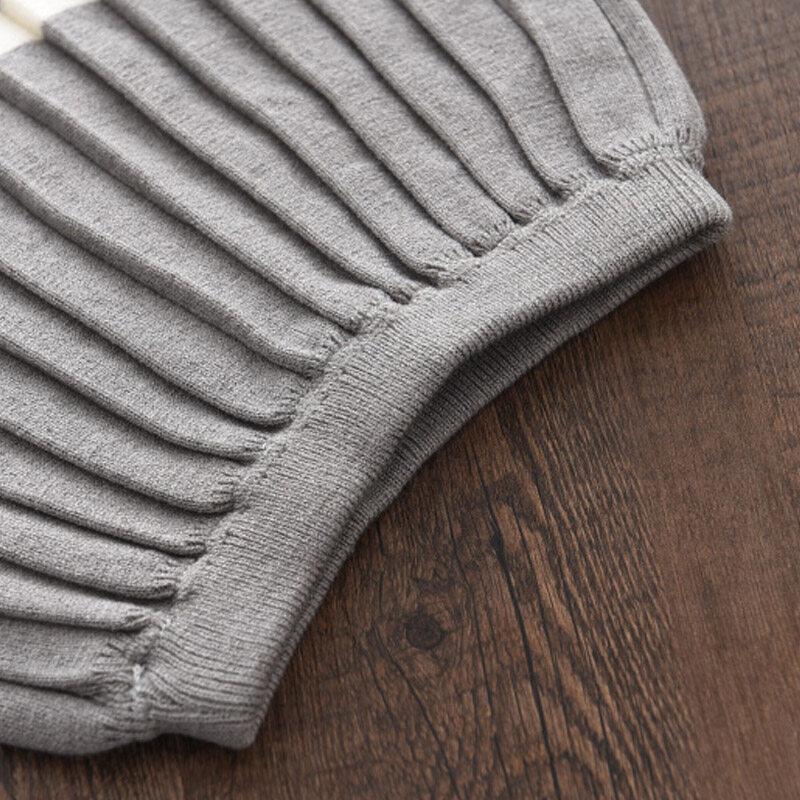 Bear Leader Autumn and Winter 3-7 Year Old Girls' Set Knitted Sweater Jacket+Skirt Two Piece Suit Children's Boutique Clothing AH9000