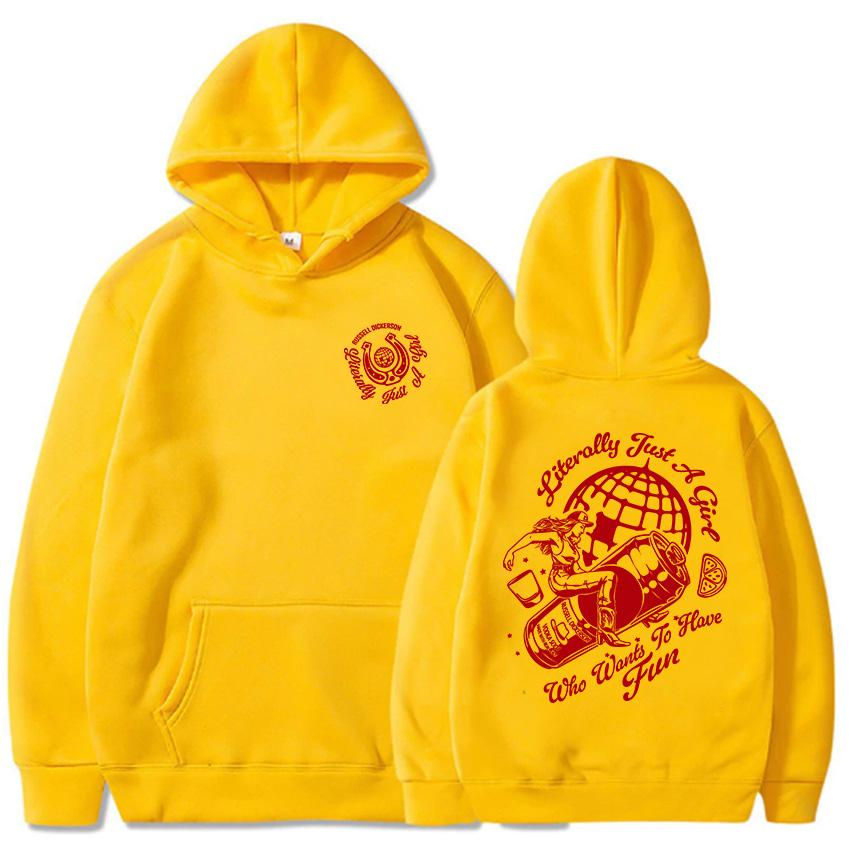 

Толстовки с логотипом Рассела Дикерсона, зимний флис, повседневные толстовки с капюшоном, мужские, женские, унисекс, уличная одежда, хип-хоп, графическая одежда XXXL