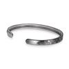 U-Treasure Kingdom Hearts Merchandise Bangle/Monogram Bangle "Double" / Silver (Black Coating) Accessory Jewelry Gift BaDKH-701