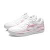 Li Ning Floating Boat Slip Resistant Abrasion Resistant Low Top Skateboard Shoes Unisex Pink AGCS419-1(Team34- )