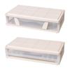 Under Bed Storage Box Closet Organizer Lidded Storage Bin Container for Study Room