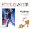 8460 UKDS Damen-Tanzschuhe mit mittelhohem Absatz für Rumba und Cha Cha