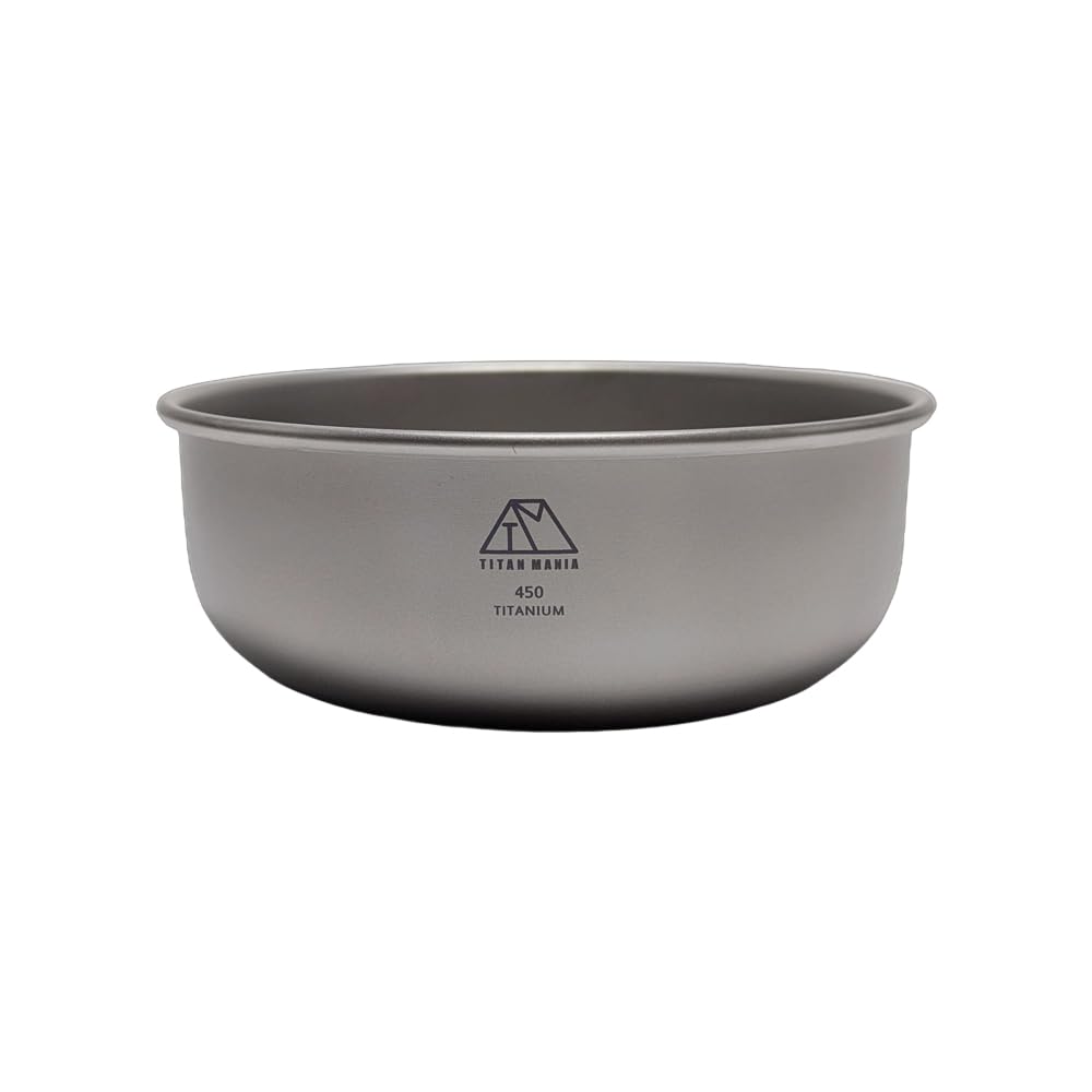 TITAN MANIA Bowls All Sizes Stack Neatly Perfect for Solo and Outdoor Includes a Storage Bag - Together. Lightweight, Camping, Camping, Activities.