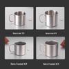 Huabeishi Stainless Steel Folding Camping Mug