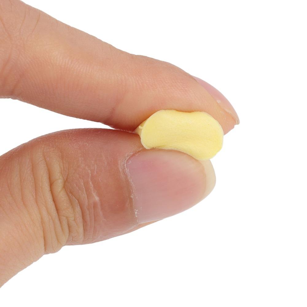60Pcs 25 X 13mm 60Pcs Slow Rebound Foam Ear Plugs  Office Noisy Environment Sound Reduction