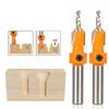 8MM Schaft Hss Senker Fräser Schraubenausdreher Holzbearbeitung Lochöffner Bohrer Fräser Für Holzlegierung Stufenbohrer