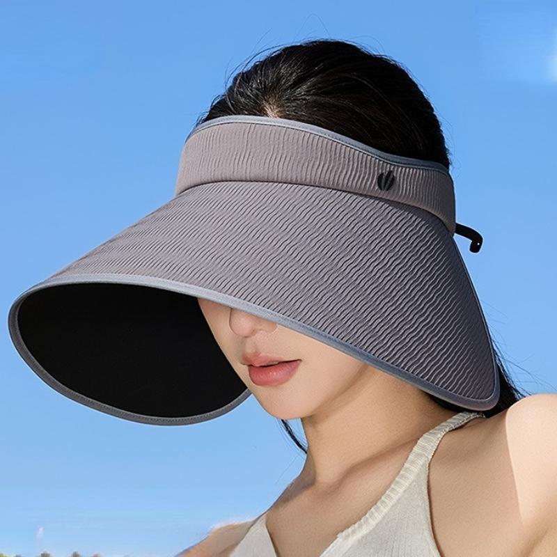 Women's Full Cover UV Protection Sun Hat Outdoor Airy Top Cap with Lamp Shade Design & Extra Wide Brim Summer Sunscreen Hat