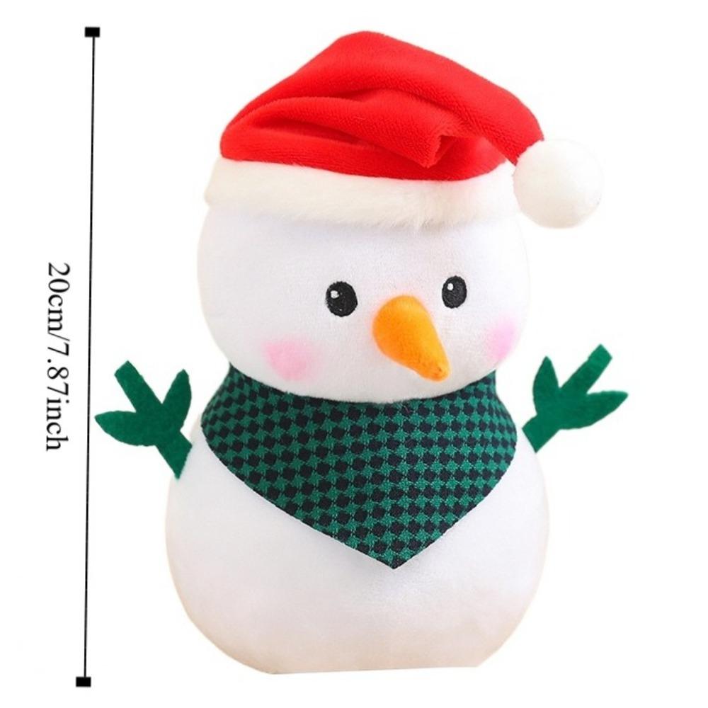 Plush Santa Claus Plush Dolls Christmas Tree Penguin Plush Doll Christmas Stuffed Plush Toys  Kids