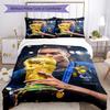 Mbappe Bedding Set Breathable Duvet Cover with Pillowcases Decorative Bed Linen for Bedroom Home Decoration Birthday Gift