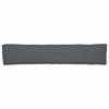 Pallet Cushion Set 2 Pcs Anthracite 200 X 40 X 8 Cm Oxford Fabric