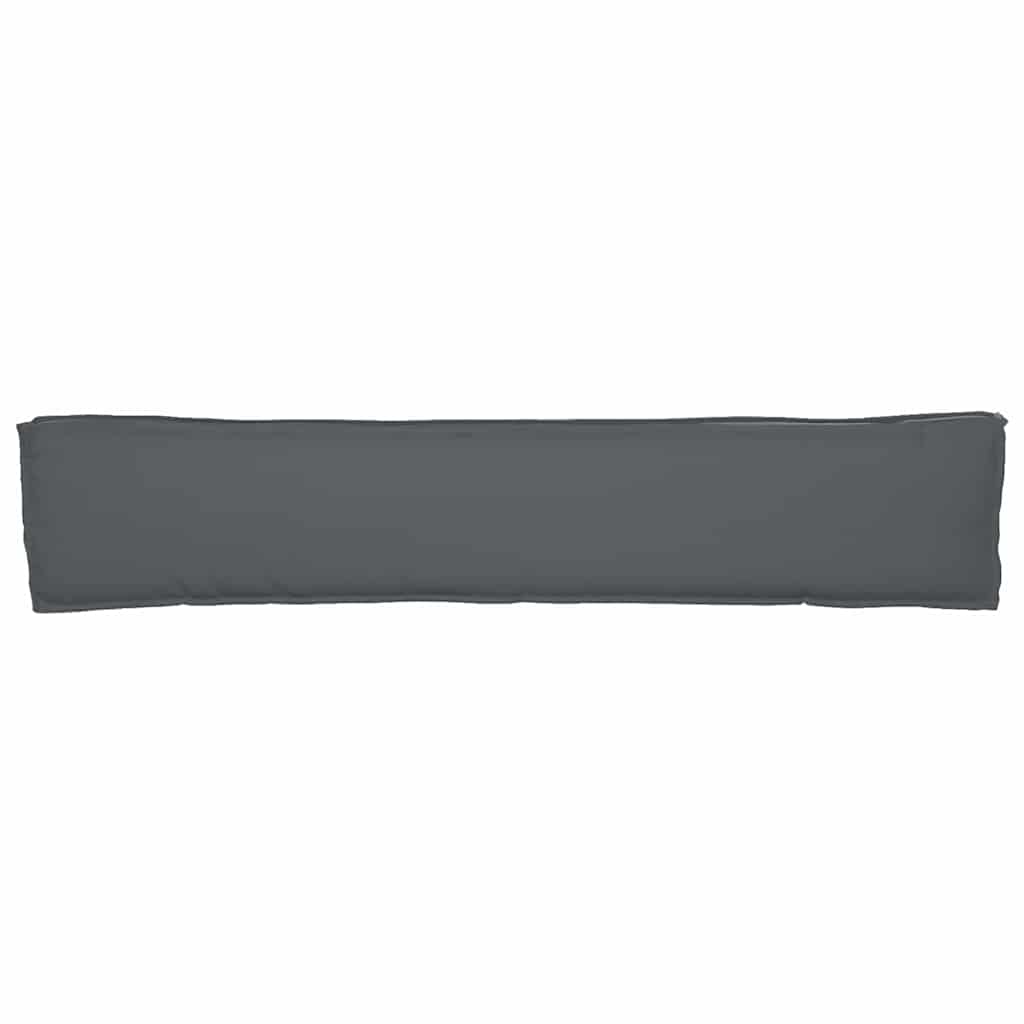 Pallet Cushion Set 2 Pcs Anthracite 200 X 40 X 8 Cm Oxford Fabric