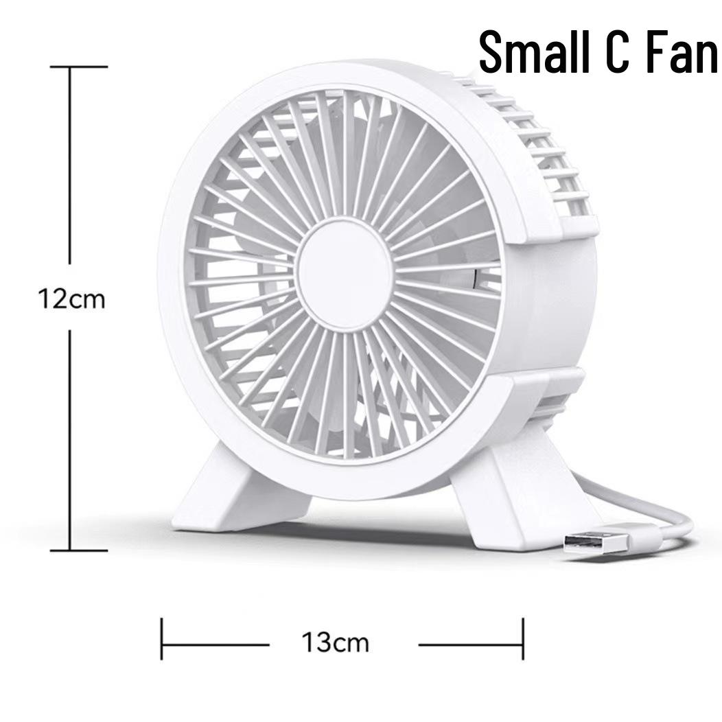 Ultra-Quiet USB Mini Desktop Fan for Office & Dorm 1