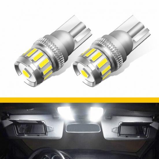 AUXITO LED Light T10 Interior Map Door Bulbs Bright White Super 168 2825 194 2x