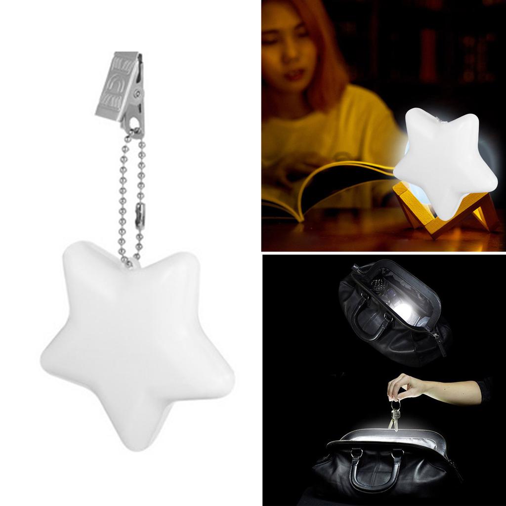 Lighting Star Bag Pendant Small LED Bookbag Light Suitable for Students Cyclists and Outdoor Enthusiasts Present