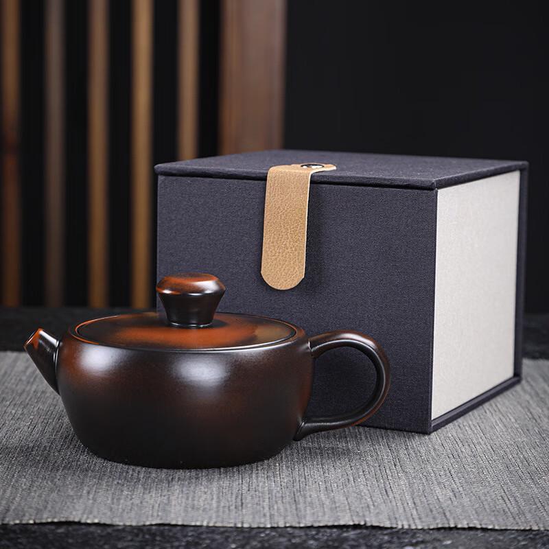 Shang Qi Hand-Carved Zitao Pixiu Shipiao Teapot