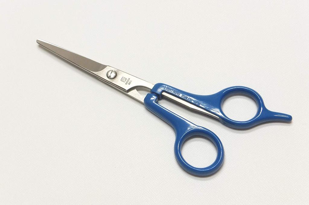 Green Bell Hairdressing Made In Seki Gifu Suitable for Home Use Cutting Scissors Scissors, City, Prefecture, Craftsman-Finished, (Hair TT-066)