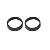 uxcell Car Tweeter, Flush Mount Stereo Audio Dome Tweeter, 800W, Pack of 2