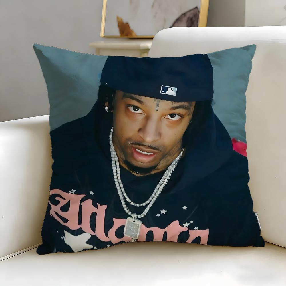 Hot 221 Savageing Cushion Cover Soft EasyWash Pillow Case Versatile for Couch Bed Travel and Office