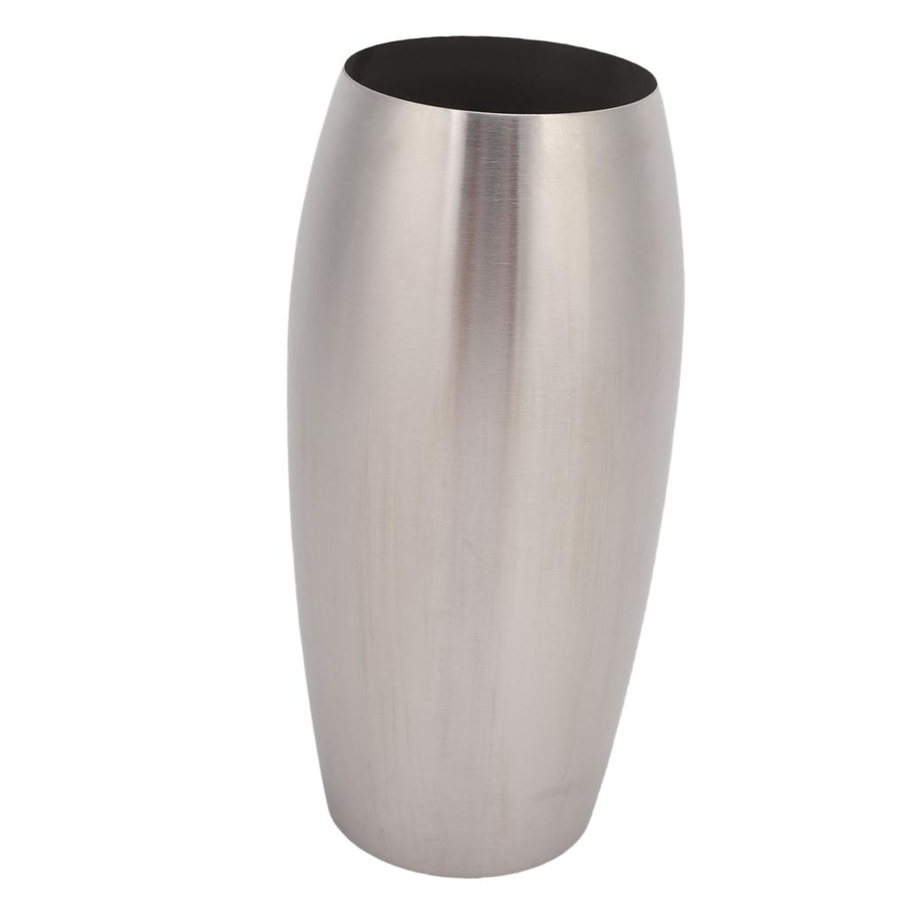 304 Edelstahl Blumenvase Multifunktional Modern Tischdeko Hydroponische Blumenvase für Hochzeit Hotel Zuhause