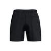 Under Armour Solide Logo Gerade Bein Gewebte Freizeitshorts Herrenshorts Schwarz 1383351-001