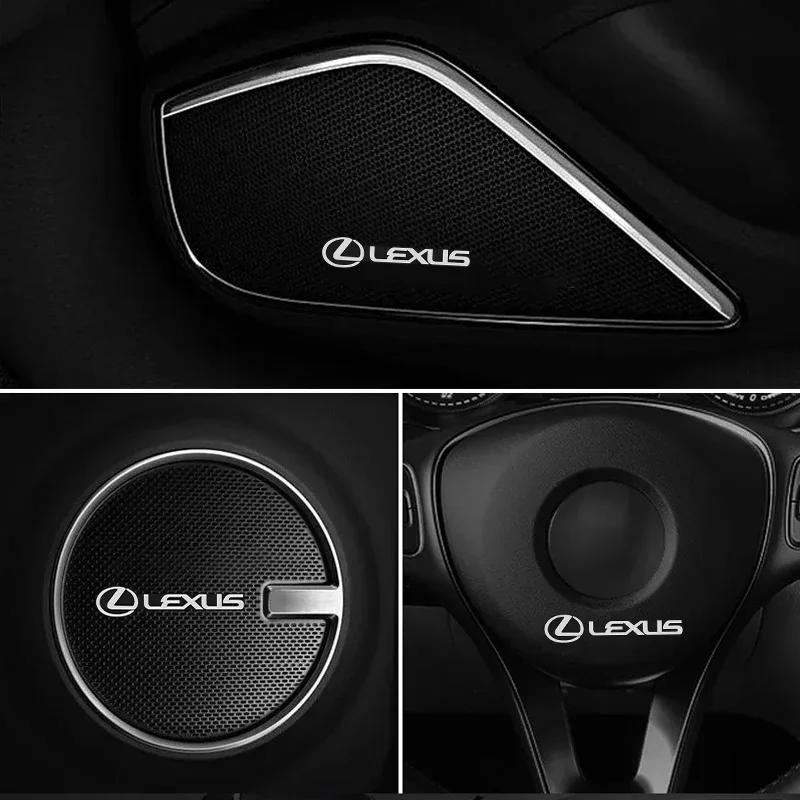 Dekorativní nálepka na auto 3D hliníkový emblém pro Lexus RX330 IS250 Ct200h ES300h RX350 IS300h NX300h RX400h ES350 GS300