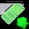 375Pcs Night Glow Fishing Soft Beads Sea Fishing Lures Baits Eggs Floating Fishing Tackles Tool Fishing Accessories