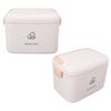 Removable Tray Medicine Storage Box Thickened Pp Family Emergency Medicine Case  Home Use