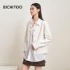 EICHITOO Linen Blend Casual Short Jacket