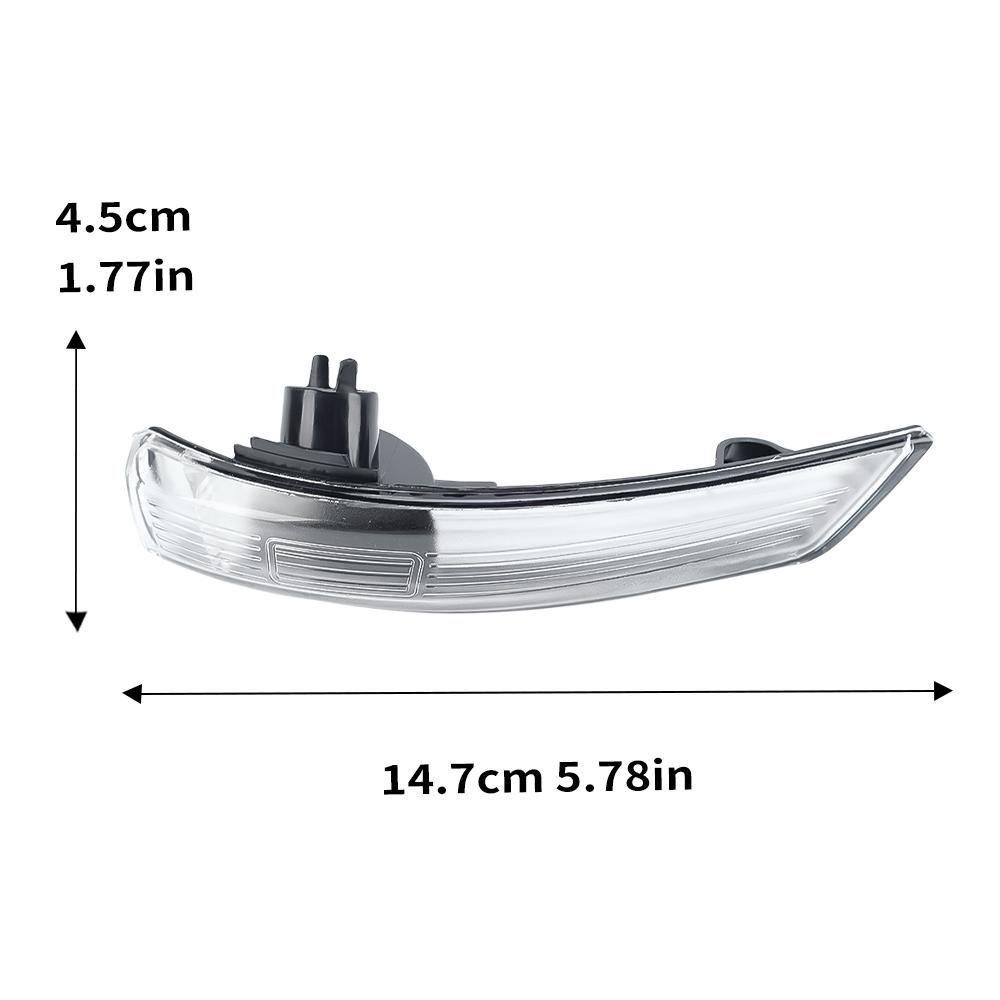 Side Door Mirror Turn Signal Light For Ford Focus Mk2 Mk3 2008 2009 2010 2011-2017 Wing Mirror Turn Signal Lamp Car Accessories