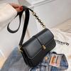 Retro underarm small square bag women's new simple versatile chain single shoulder commuter messenger bag