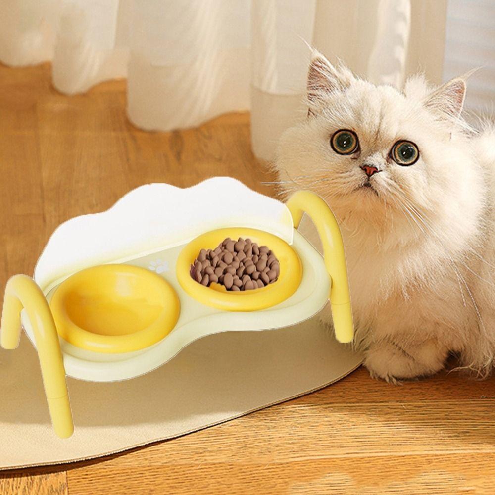 Anti-Tip Pet Elevated Raised Bowls Ceramic Pet Drinking Bowls Pet Feeding Bowl  Feeding