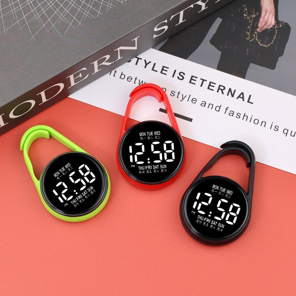 Digital Display Pocket Watch Portable Luminous Pocket Watch  Children/Adults Stylish Accessory