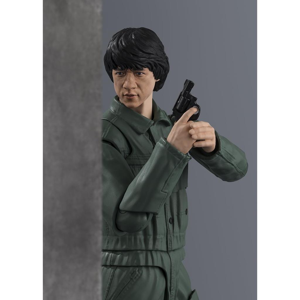 TAMASHII NATIONS S.H. Figuarts Chan Ka-Kui Figure (Police Story) 150mm PVC & ABS Action Figure - Painted and Articulated