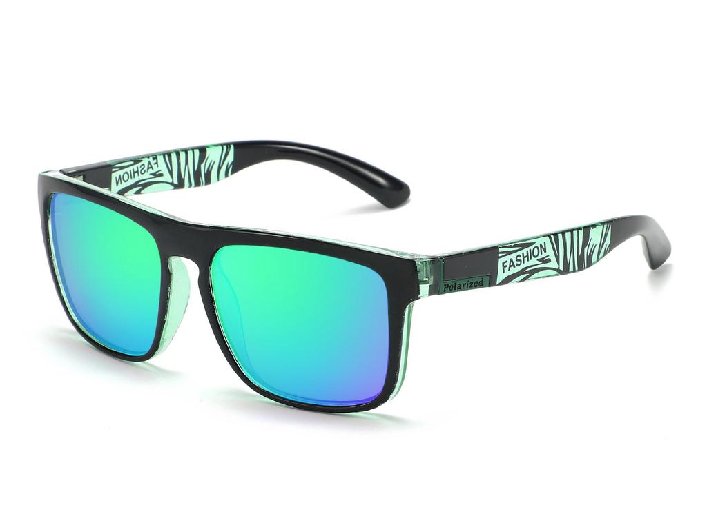 Men's High-End Polarized Cycling Sunglasses with Colorful Elastic Paint for Outdoor Sun Protection D731