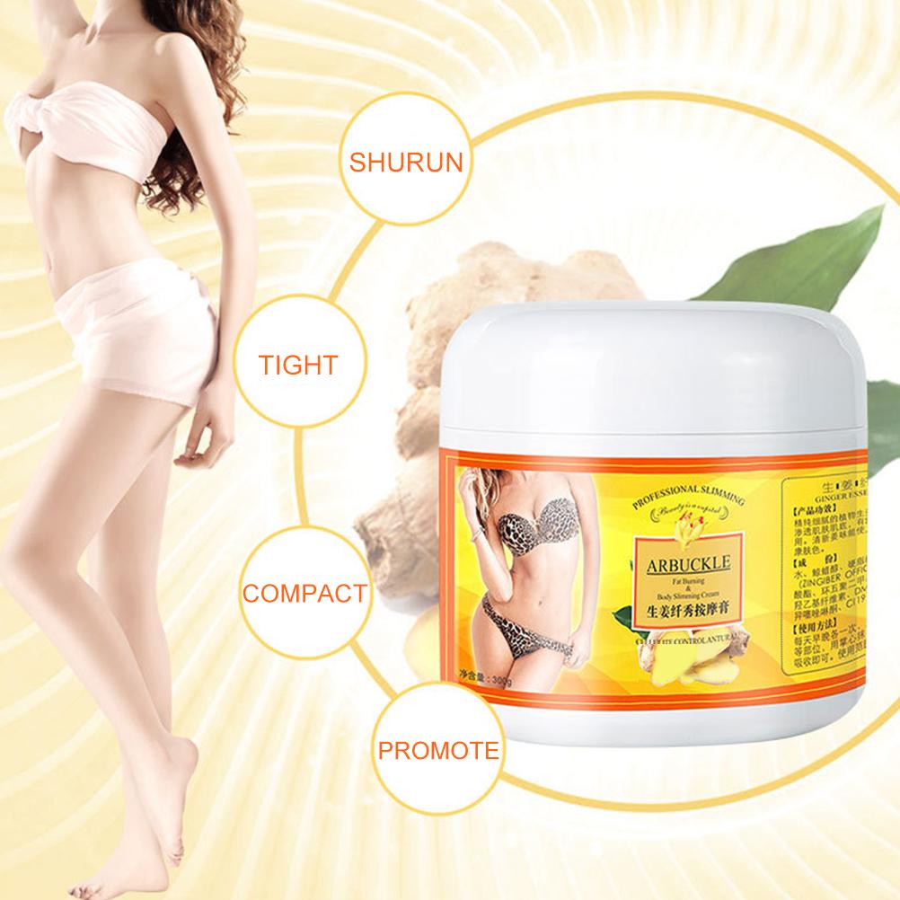 300g Ingwer Körper Bauch Schlankheitscreme Fettverbrennung Gewichtsverlust Anti Cellulite Massagecreme