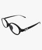 PINK PINEAPPLE Aiden Horn Glasses_Black