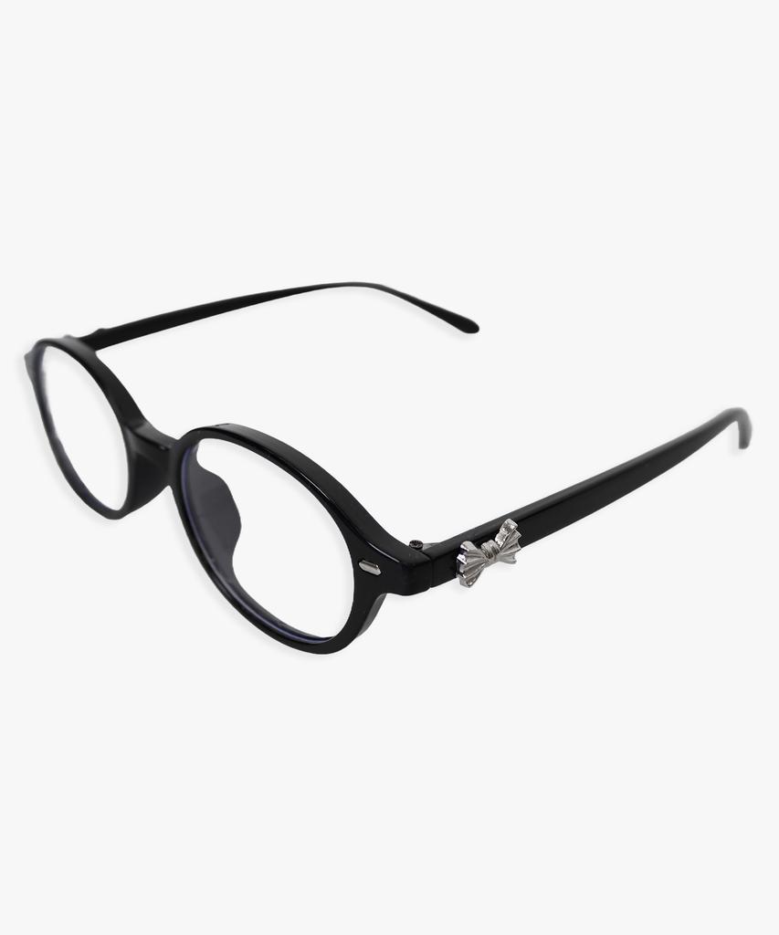PINK PINEAPPLE Aiden Horn Glasses_Black