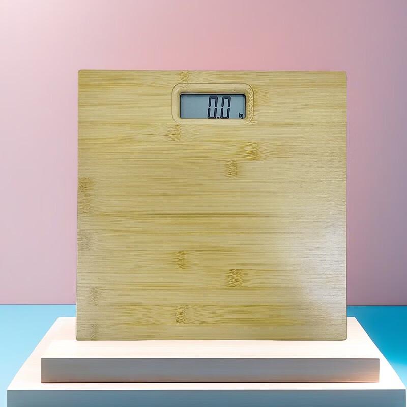 MiLing Bamboo Smart Body Weight Scale with Body Fat Analysis (CN version)