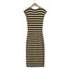 Women's Spring 2025 Striped Slim Fit Knit Dress