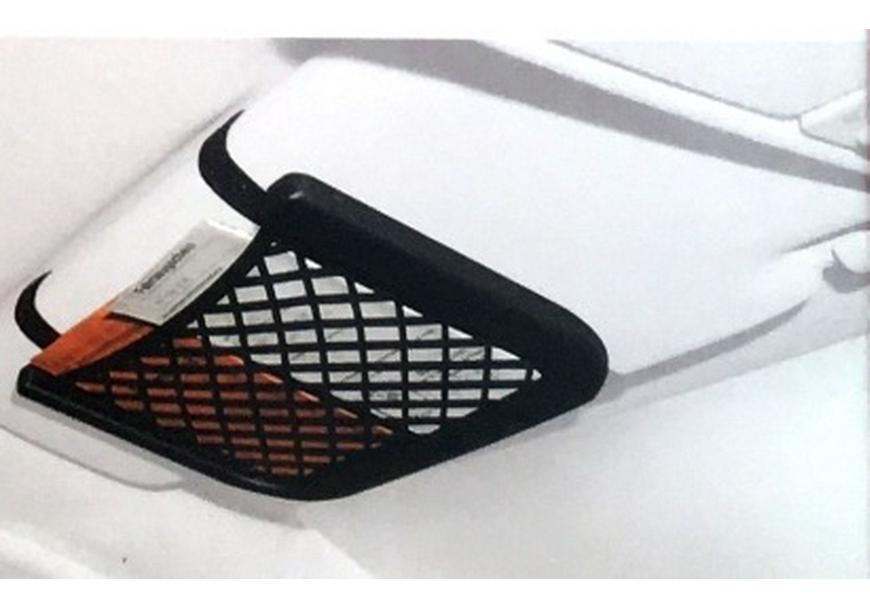 New 260x120MM Car Seat Back Storage Net: Adhesive Mobile Phone Holder and Sun Visor Organizer