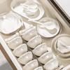 ZISIZ Ceramic Dinnerware Bowl Set