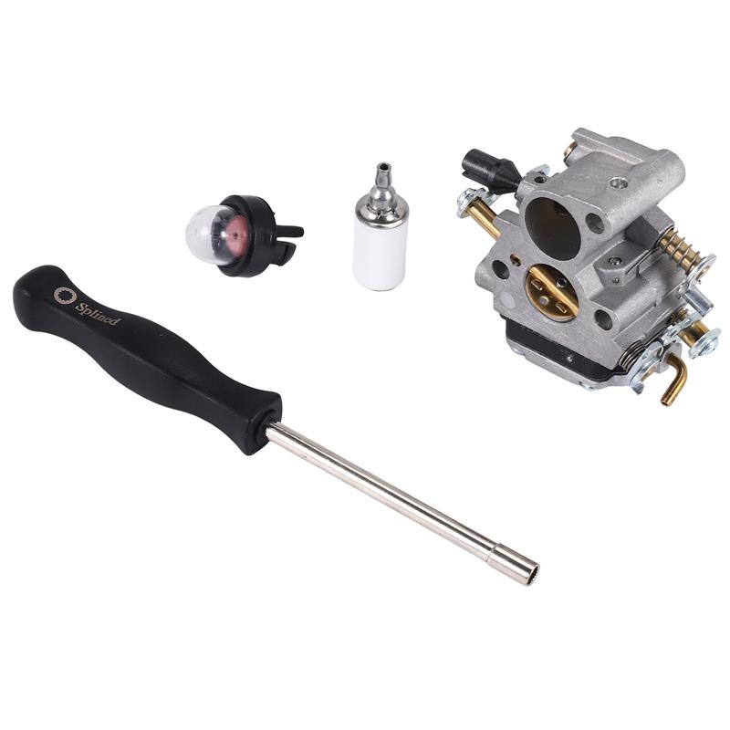 Top Deals Carburetor For Husqvarna 235 240 235E 236 236E 240E Chainsaw 574719402 545072601 With Screw Tool Bulb Fuel Filter
