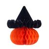 Honeycomb Halloween Hanging Decorations Ghost Spider Pumpkin Witch Bat Paper Honeycomb Centerpieces for Indoor Window Haunted House Decor