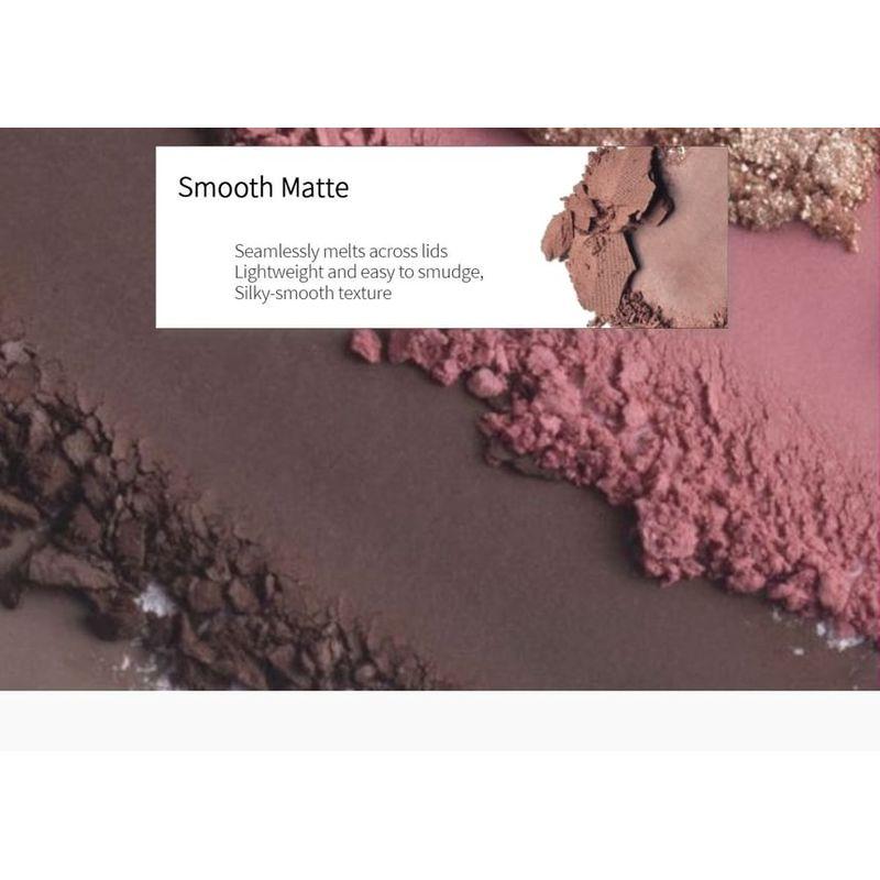 Eunarz - Série Cor Pura Paleta de Sombras 5 Cores - 4 Tipos