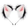Realistic Handmade Plush Cat & Fox Ears Headband - Japanese Lolita Style Hair Accessories