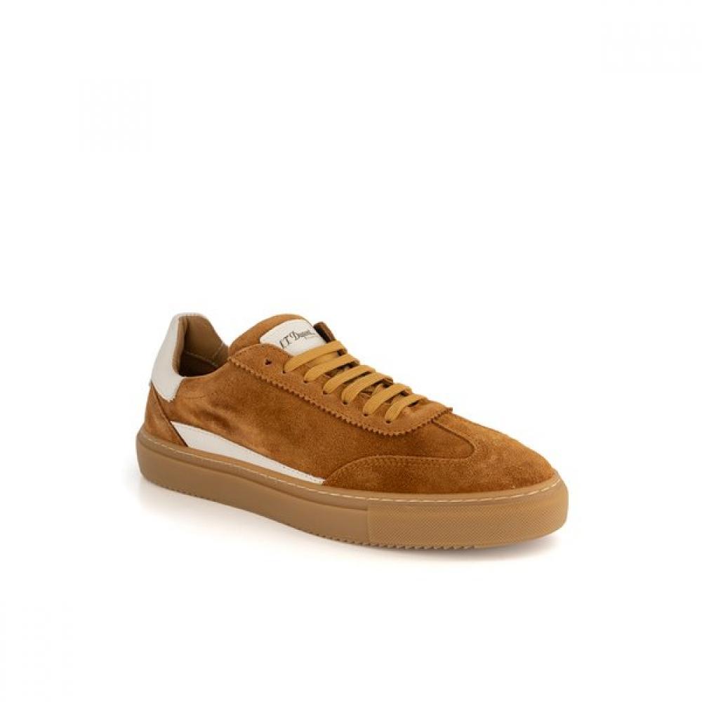 

S.t. Dupont Color Block Suede Sneakers Pe5fmc2sn436pta 44