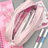 Multi Layered Stationery Storage Bag Large-capacity Pen Bag Fashion Stationery Organizer