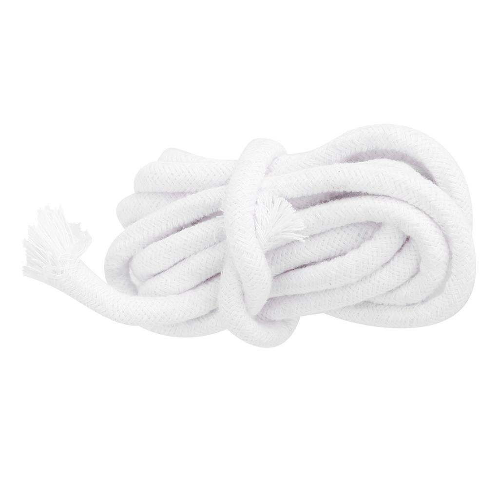 Ljusveke Funktionell Rund Fläta Naturlig Bomullsljusveke för Tillverkning av Ljus och DIY Oljelampor