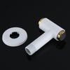 1PC Brass Bibcock White Gold/Black Gold Button Mop Pool Faucet Single Cold Water Spout Quick Open Tap Balcony Toilet