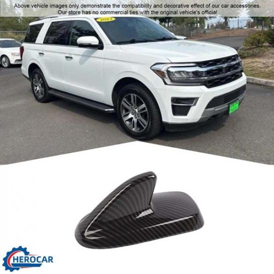 Carbon Fiber Car Top Roof Antenna Panel Cover Trim Decor For Ford Expedition 22+